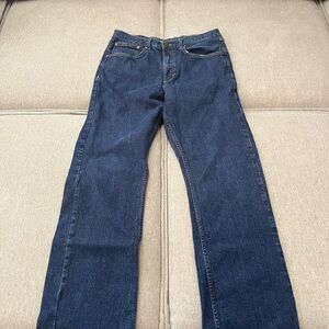 Wrangler Men's Indigo Straight-Leg Jeans